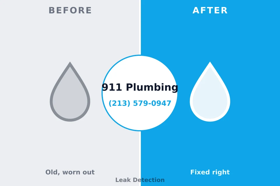 Before and after: plumbing repair Twin Lakes, CO